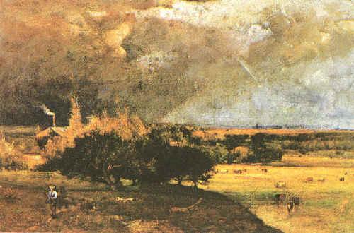 George Inness Coming Storm oil painting picture